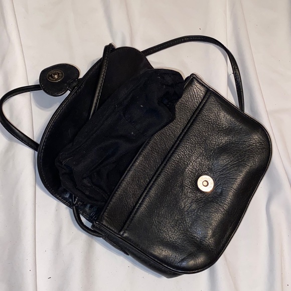 Brighton One World Black/Brown CROSSBODY Leather - Picture 4 of 16